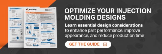 injection molding vs. 3d printing